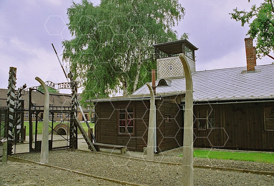 Auschwitz Camp Gates 0006