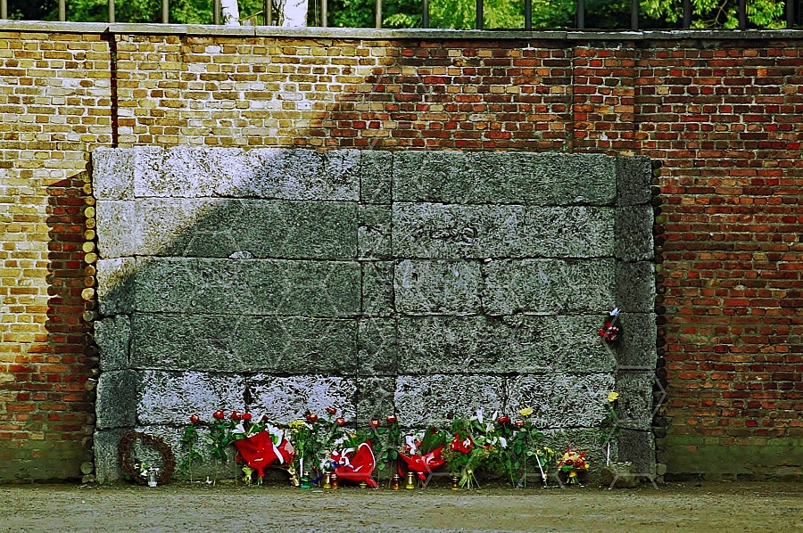 Auschwitz Execution Wall 0001