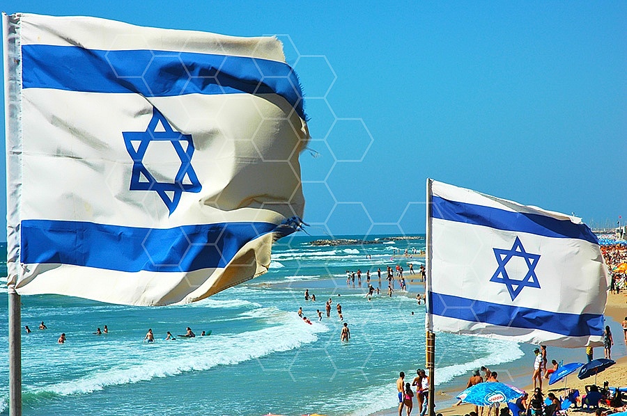 Israel Flag 045