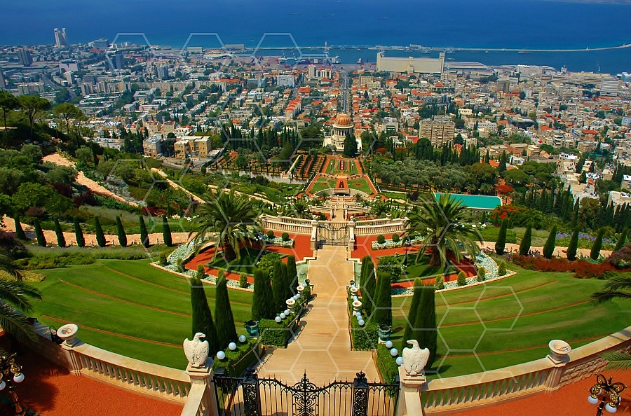 Haifa Baha I Gardens 0003
