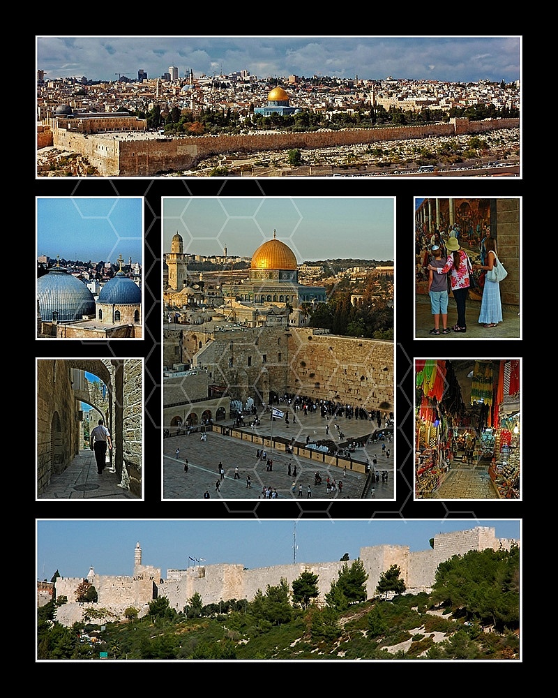 Jerusalem Photo Collages 022