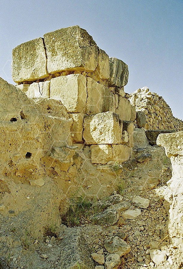 Tel Hazor Walls 002