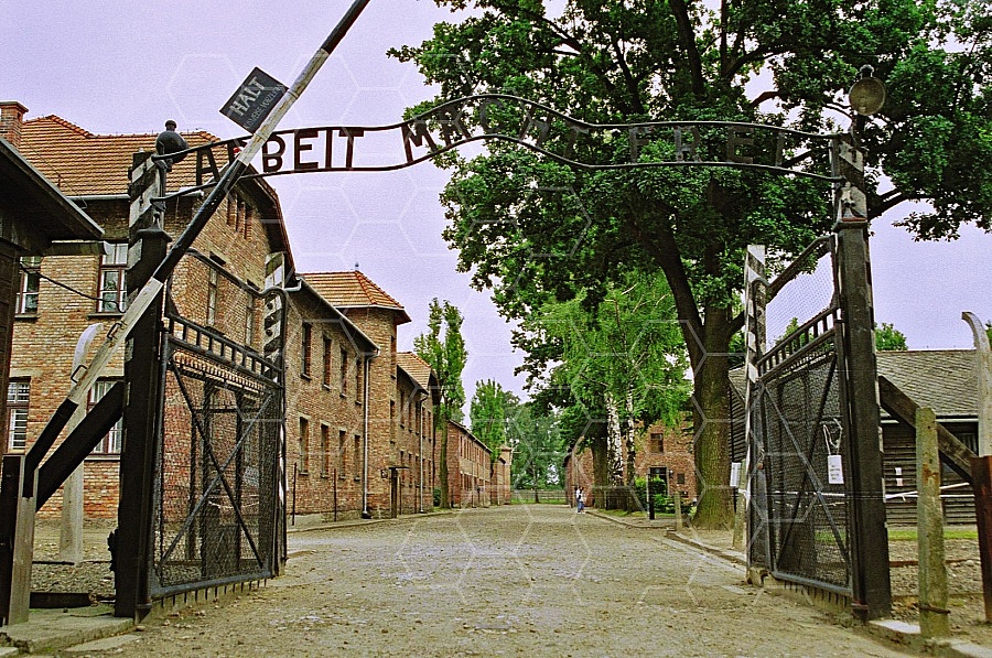 Auschwitz Camp Gates 0007