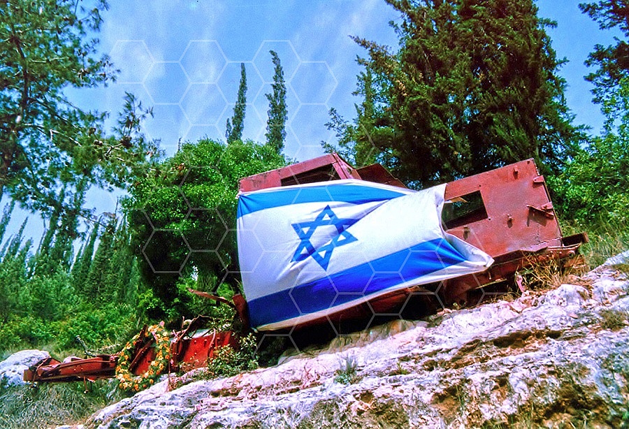 Israel Flag 017