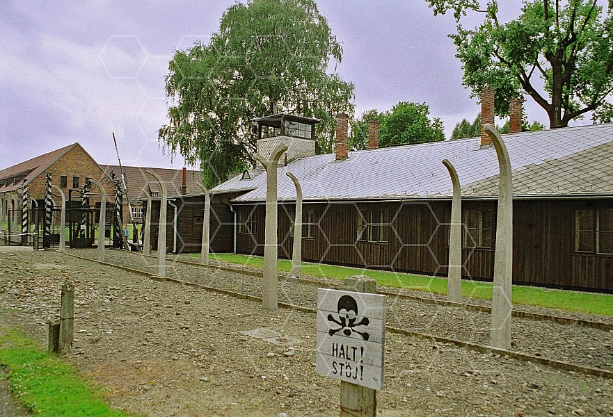 Auschwitz Camp Gates 0004
