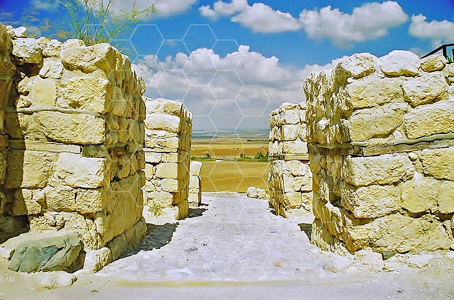 Tel Megiddo Gate 001