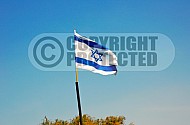 Israel Flag 022