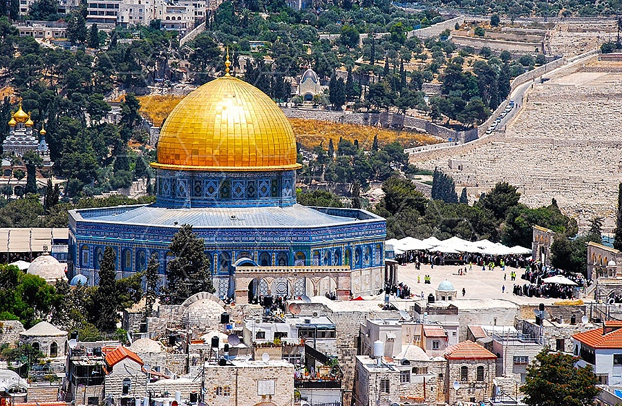Jerusalem Old City Dome Of The Rock 004