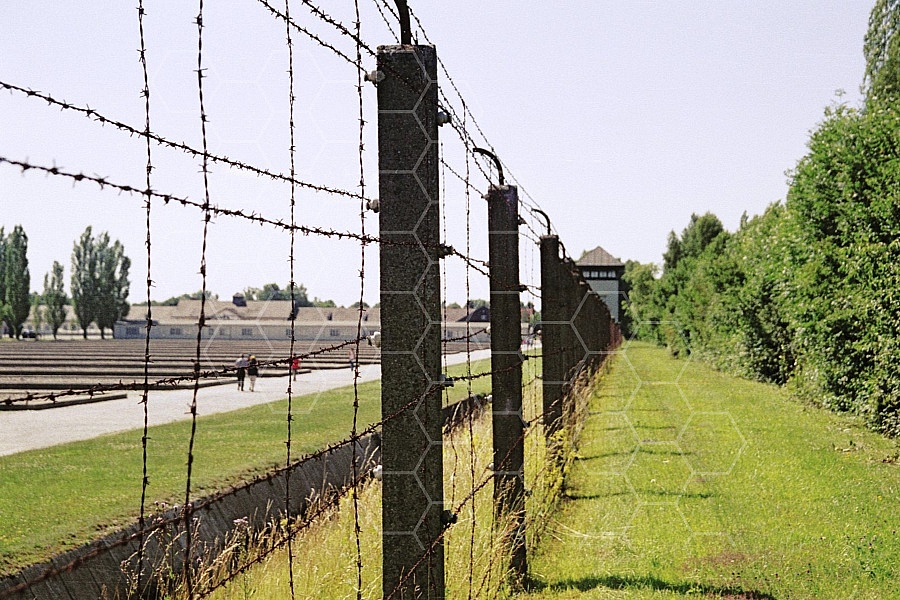 Dachau Barbed Wire Fence 0006