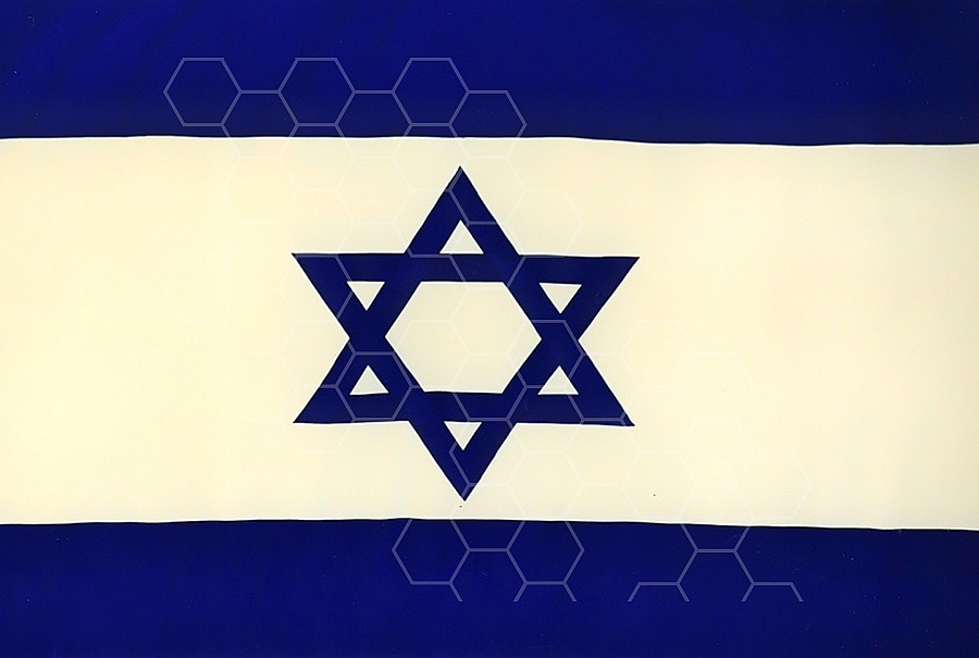 Israel Flag 039