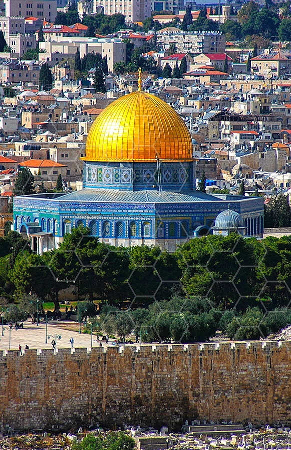 Jerusalem Old City Dome Of The Rock 024