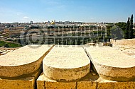Jerusalem Old City View From Mt Of Olives 013
