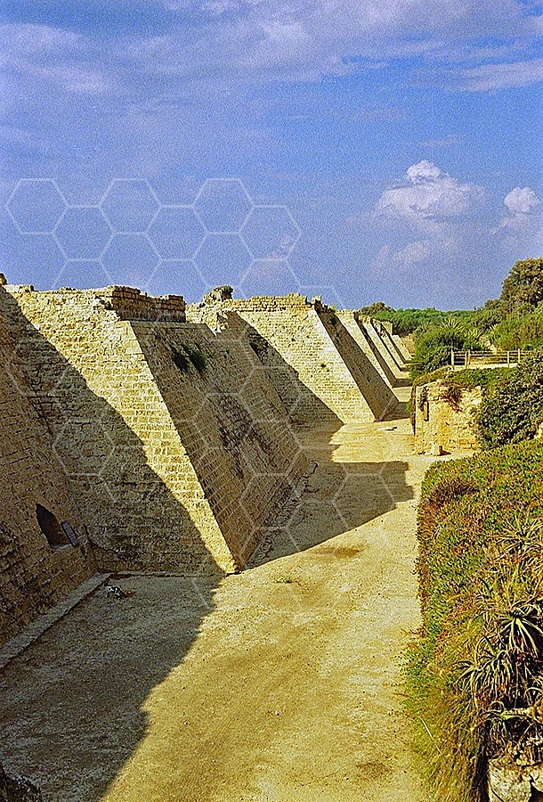 Caesarea Crusader Walls 002