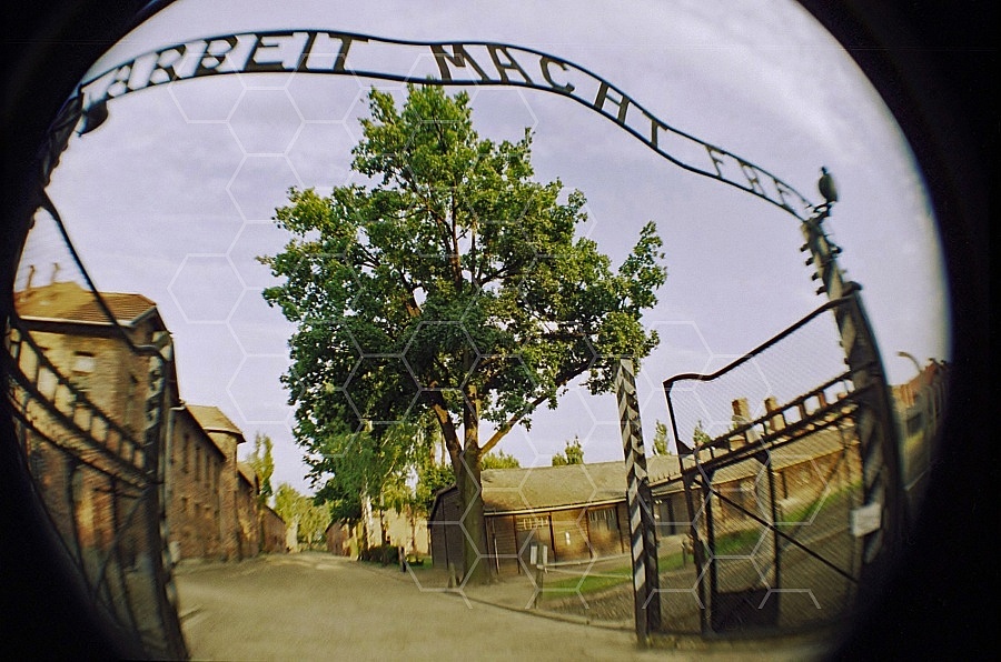 Auschwitz Camp Gates 0013