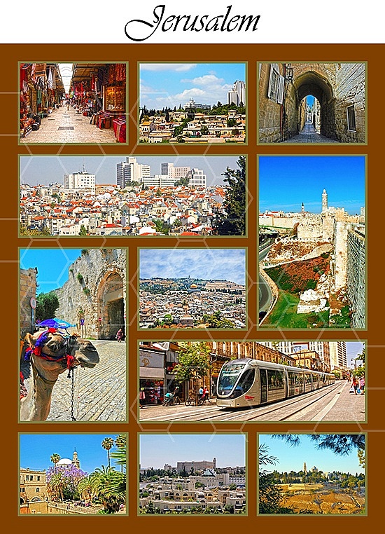 Jerusalem Photo Collages 020