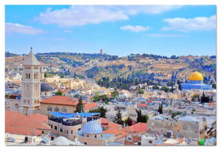 jerusalem old city view print Jerusalem Old City View 0010