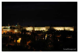 jerusalem old city view print Jerusalem Old City View 0013