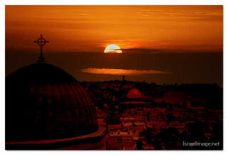 jerusalem sunrise print Jerusalem Sunrise 0001