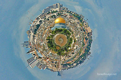 Jerusalem Old City View From Mt Of Olives 0003