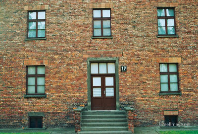 Auschwitz Camp Barracks 0005