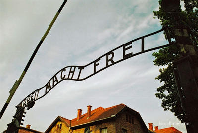 Auschwitz Camp Gates 0001