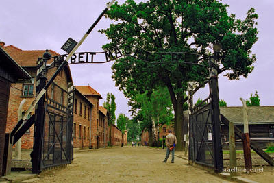 Auschwitz Camp Gates 0004