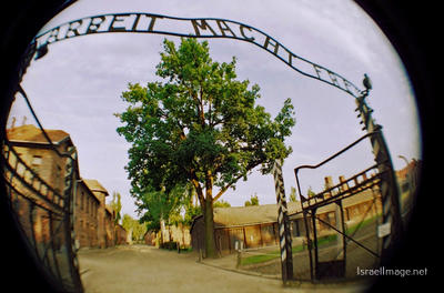Auschwitz Camp Gates 0005