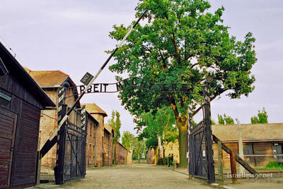 Auschwitz Camp Gates 0008