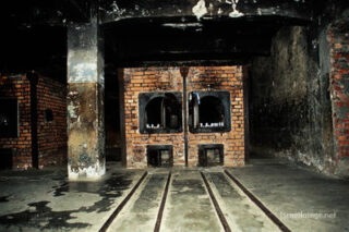 Auschwitz concentration camp Auschwitz Crematorium And Gas Chamber 0002