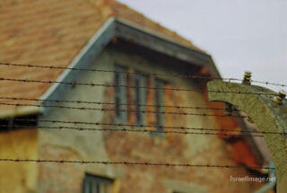 Auschwitz concentration camp Auschwitz Electrified Barbed Wire Fence 0007