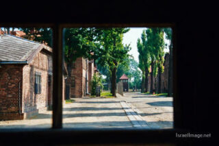 Auschwitz concentration camp Auschwitz Gallows 0004