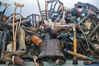 Auschwitz concentration camp Auschwitz Prostheses Taken From Inmates 0002