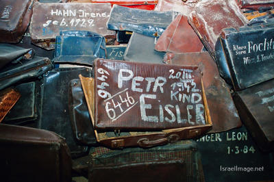 Auschwitz Suitcases With The Names Of Prisoners 0003
