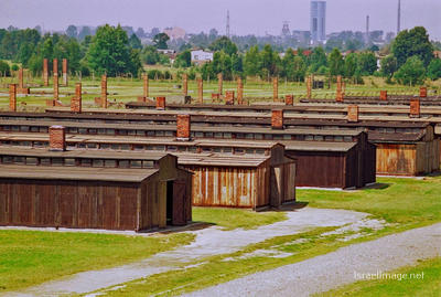 Birkenau Camp Barracks 0018