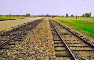 Birkenau Unloading Area At Main Gate 0004