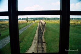 Birkenau Unloading Area At Main Gate 0006