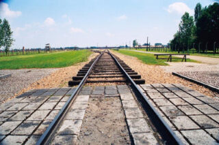 Birkenau Unloading Area At Main Gate 0009