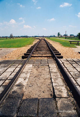 Birkenau Unloading Area At Main Gate 0012