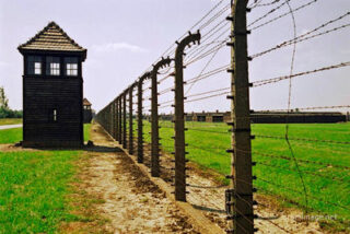 birkenau  concentration camp Birkenau Watch Towers 0003