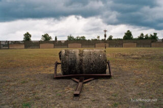 Sachsenhausen Roller In Front Of Headquarters 0002
