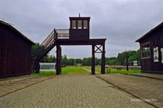stutthof  concentration camp Stutthof Entrance Gate 0002