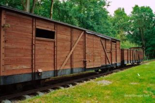 stutthof  concentration camp Stutthof Transport Railway Car 0001