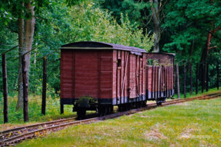 stutthof  concentration camp Stutthof Transport Railway Car 0003
