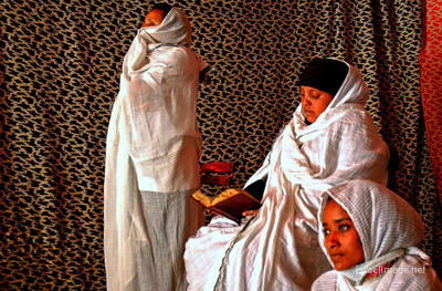 Christian People Praying Ethiopian Holy Week 0004