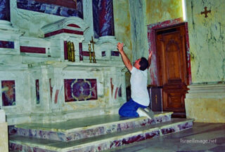 pho-chrpeopray-christian people praying stella maris monastery mount carmel haifa israel 0001th Christian People Praying Stella Maris Monastery Mount Carmel Haifa Israel 0001