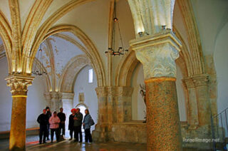 the footsteps of jesuse Jerusalem Coenaculum Upper Room 0001