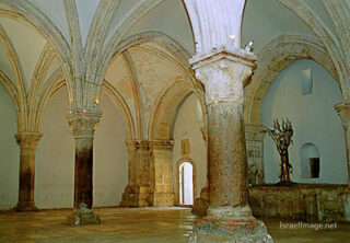 the footsteps of jesuse Jerusalem Coenaculum Upper Room 0002