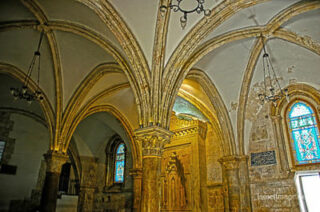 the footsteps of jesuse Jerusalem Coenaculum Upper Room 0003