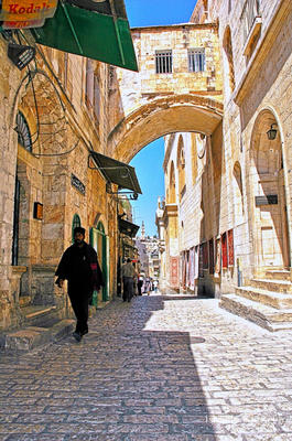 the footsteps of jesuse Jerusalem Ecce Eomo 0002