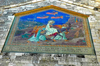 the footsteps of jesuse Jerusalem Ein Karem Church Of The Visitation 0001